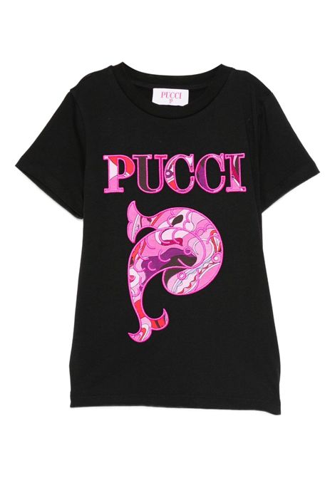 T-shirt con stampa EMILIO PUCCI | PX8B31 Z3186930
